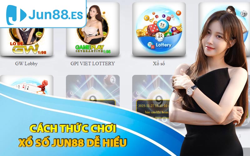 Cách thức chơi xổ số Jun88 dễ hiểu